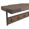 Alaterre Furniture Kyra 42"L Oak and Metal Coat Hook with Shelf and Bench Set ANKY0324RBG - alternate 3